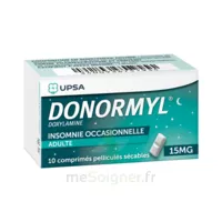 Donormyl 15 Mg Comprimés Pelliculés Sécables T/10 à ALBERTVILLE