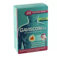 Gavisconell Menthe Sans Sucre, Suspension Buvable 24 Sachets à ALBERTVILLE