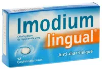 Imodiumlingual 2 Mg Lyophilisat Oral Plq/12 à ALBERTVILLE