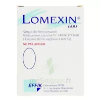 Lomexin 600 Mg Caps Molle Vaginale Plq/1 à ALBERTVILLE