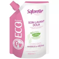 Saforelle Solution Soin Lavant Doux Eco-recharge/400ml à ALBERTVILLE